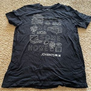 Johnnyswim Large Concert Tee. Purchased from Jacksonville Show in 2018.